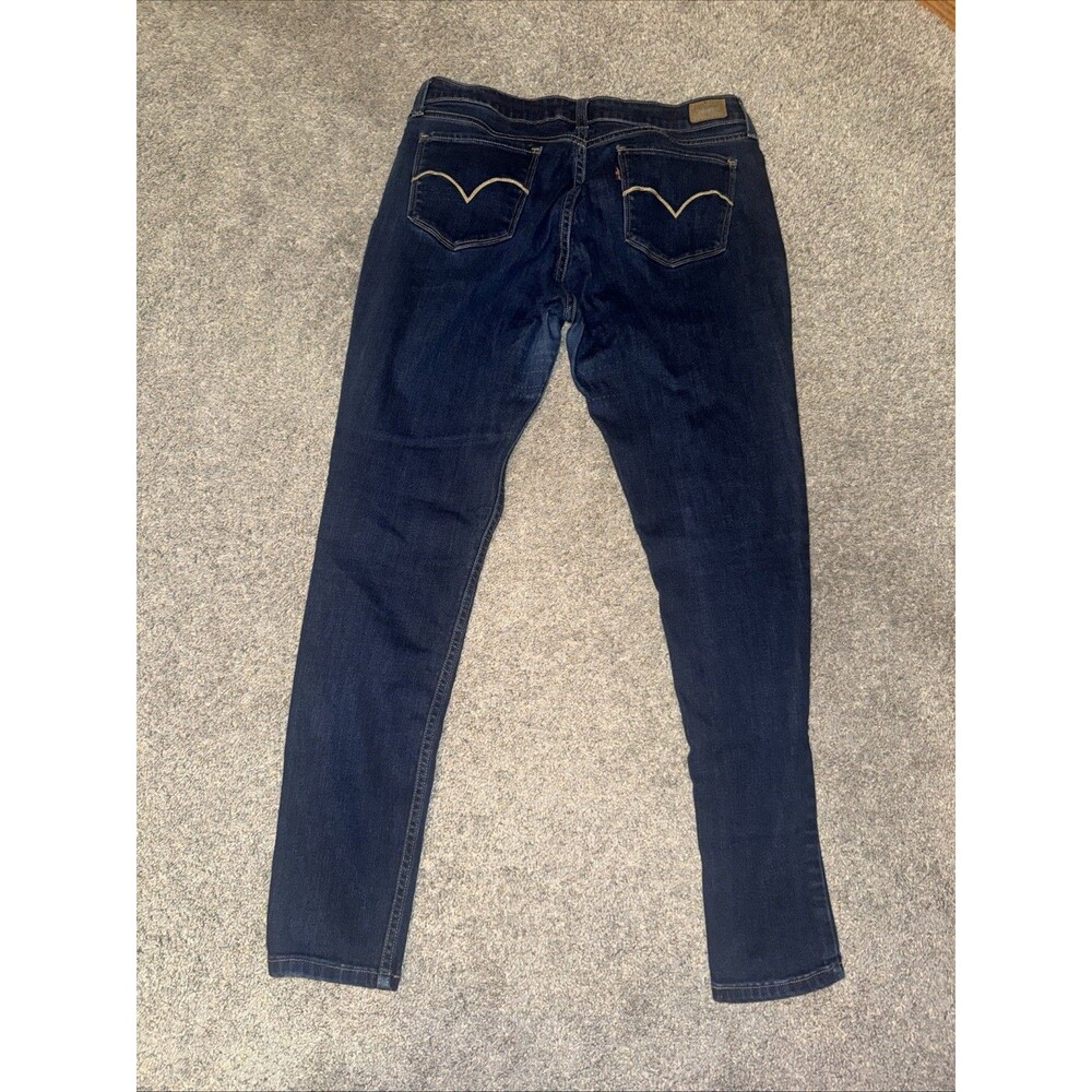Levi’s Leggings Women's Jeans Blue Denim 32x30 Skinny Flex Stretch * Flaw